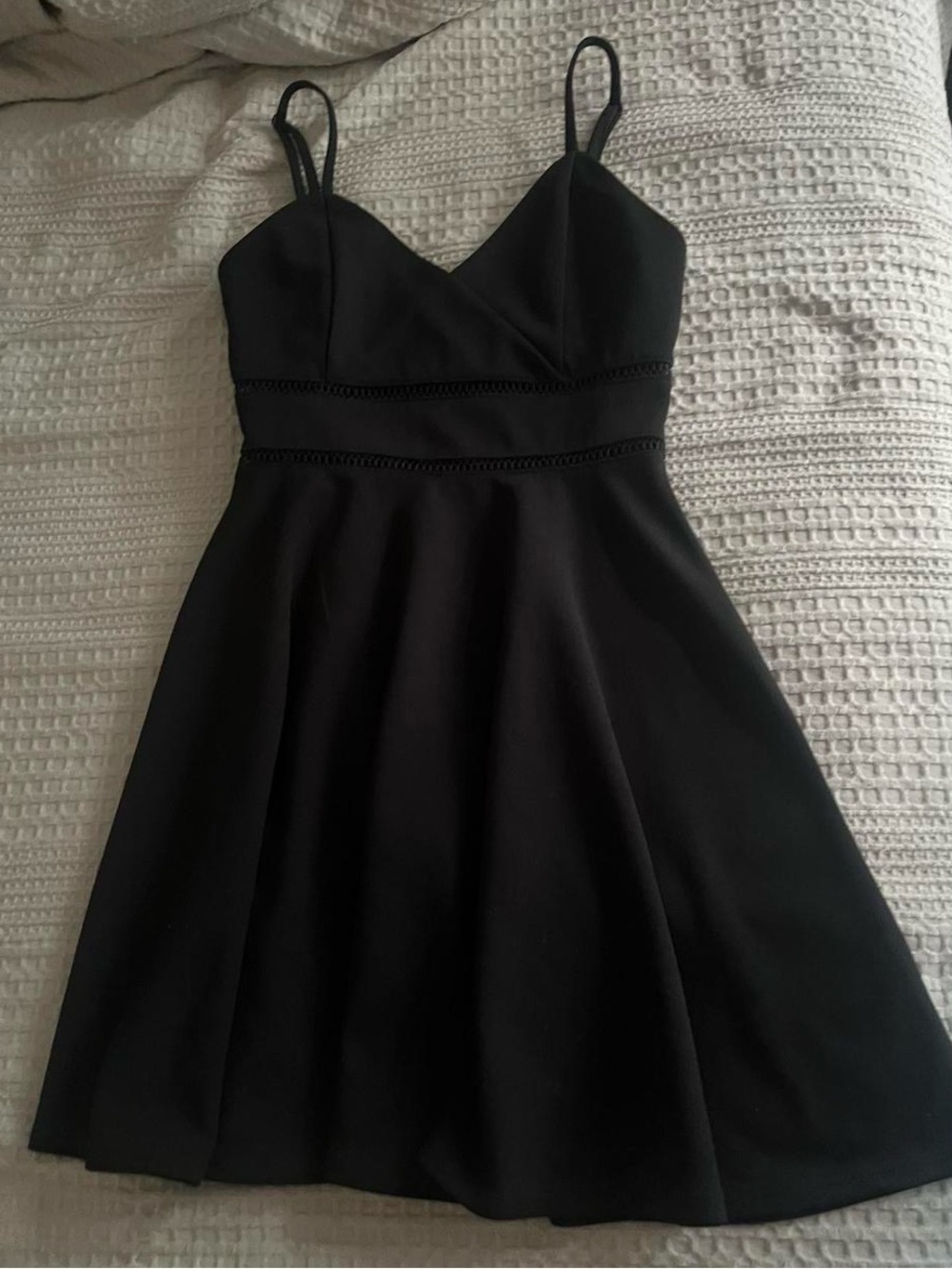 Francesca’s Black Mini Dress
